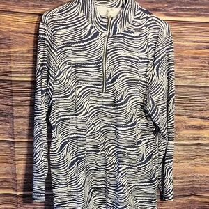 NEW Lulu B QUARTER ZIP TOP
